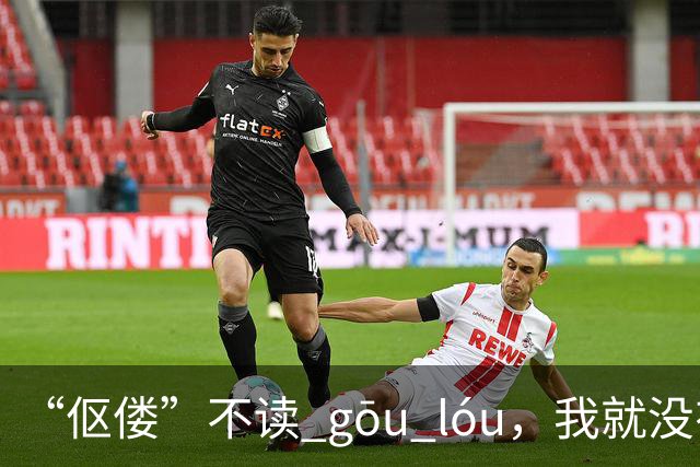 “伛偻”不读 gōu lóu，我就没有看到有人读对的!