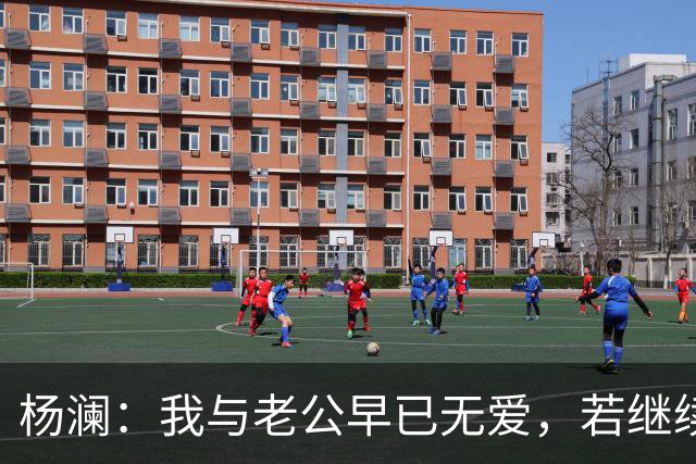 杨澜：我与老公早已无爱，若继续再在一起，对彼此都是很不公平的